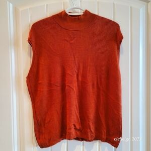 💥4 for $25💥Coldwater Creek Sleeveless Mock Turtleneck Sweater